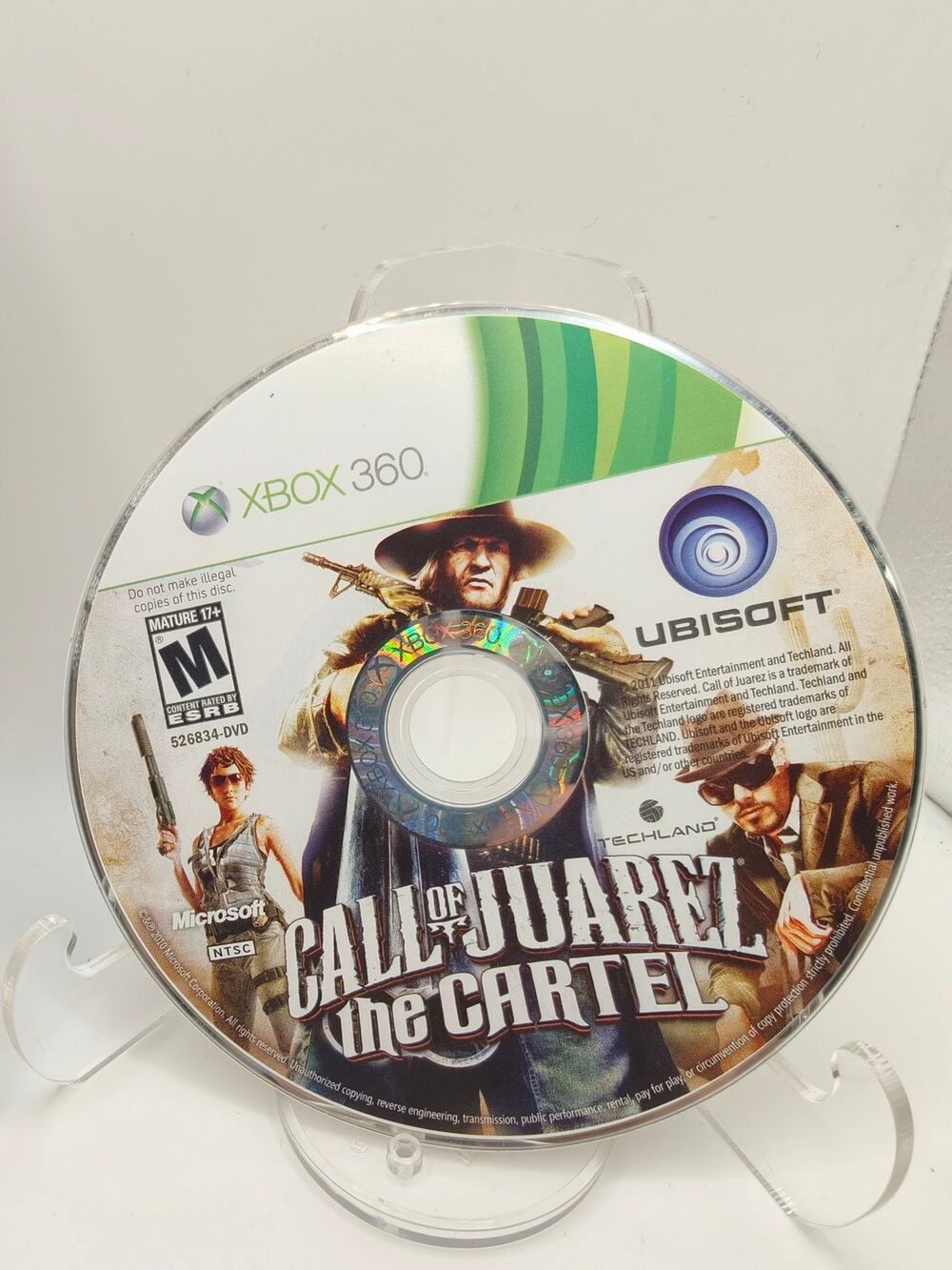 Call of Juarez The Cartel (Xbox 360) Disc Only - Tested